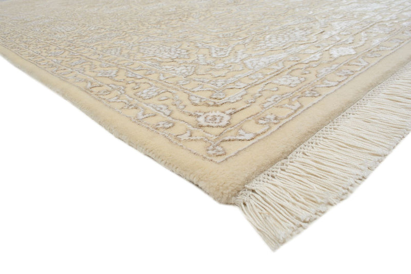 Orientalsk tæppe - 249 x 206 cm - mørk beige