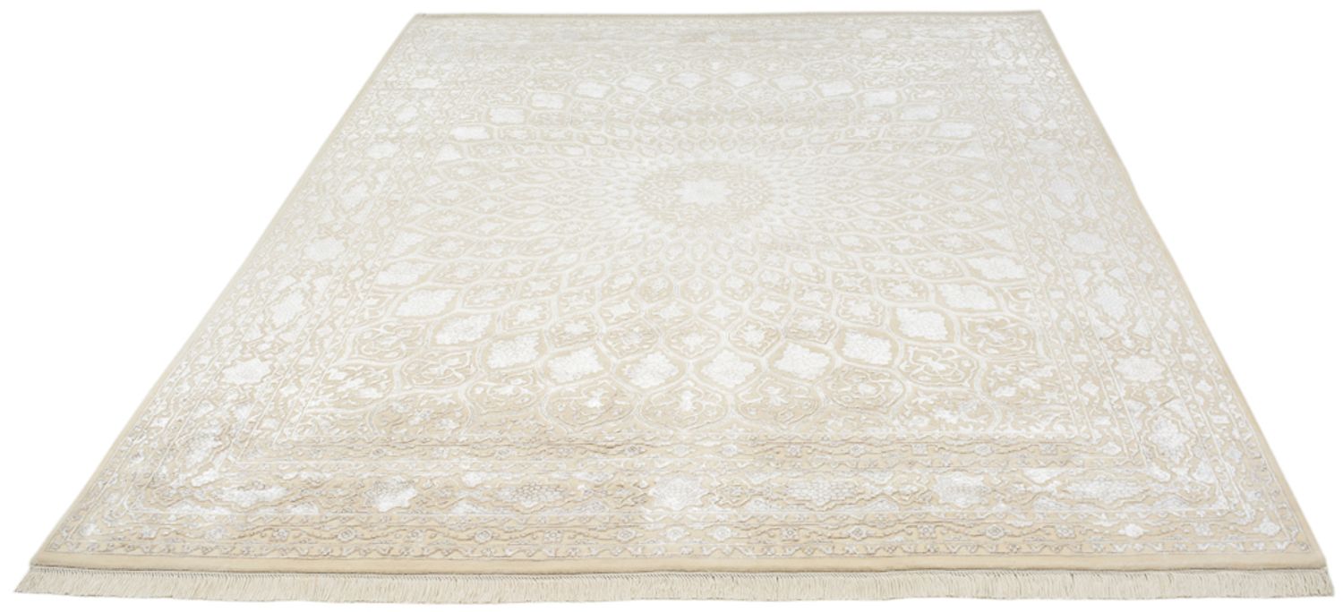 Orientalsk tæppe - 249 x 206 cm - mørk beige