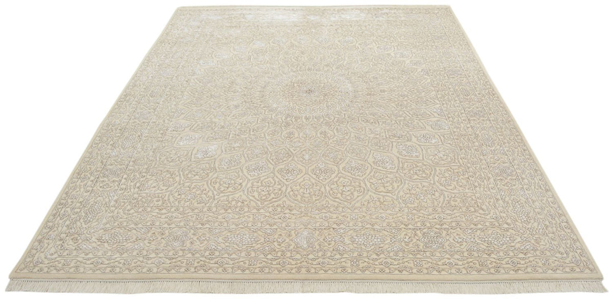 Orientalsk tæppe - 247 x 204 cm - mørk beige