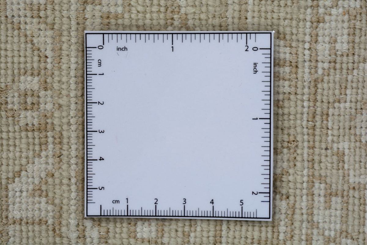 Orientalsk tæppe - 247 x 204 cm - mørk beige