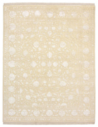 Orientalsk tæppe - 251 x 198 cm - mørk beige