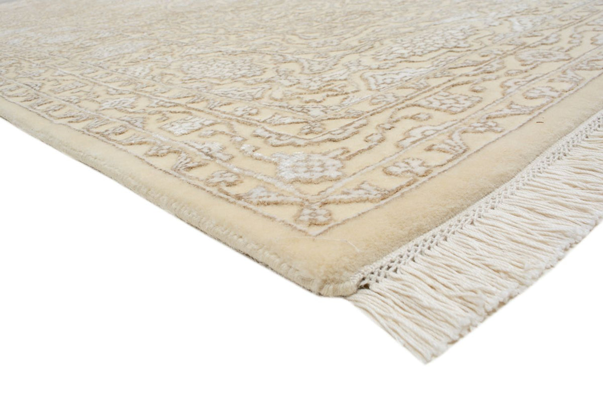 Orientalsk tæppe firkantet  - 246 x 245 cm - mørk beige