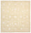 Orientalsk tæppe firkantet  - 309 x 301 cm - lys beige