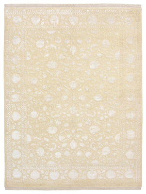 Orientalsk tæppe - 288 x 221 cm - lys beige