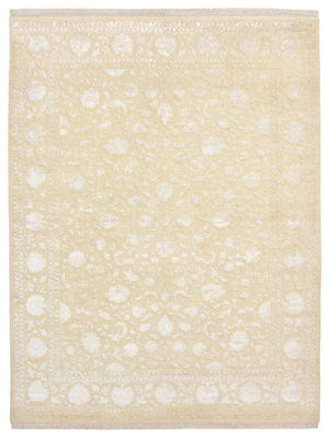 Orientalsk tæppe - 288 x 221 cm - lys beige
