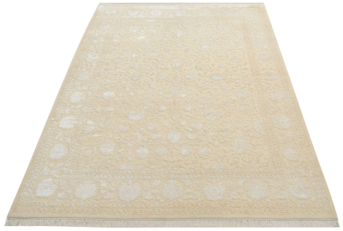 Orientalsk tæppe - 288 x 221 cm - lys beige
