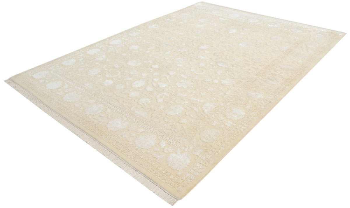 Orientalsk tæppe - 288 x 221 cm - lys beige