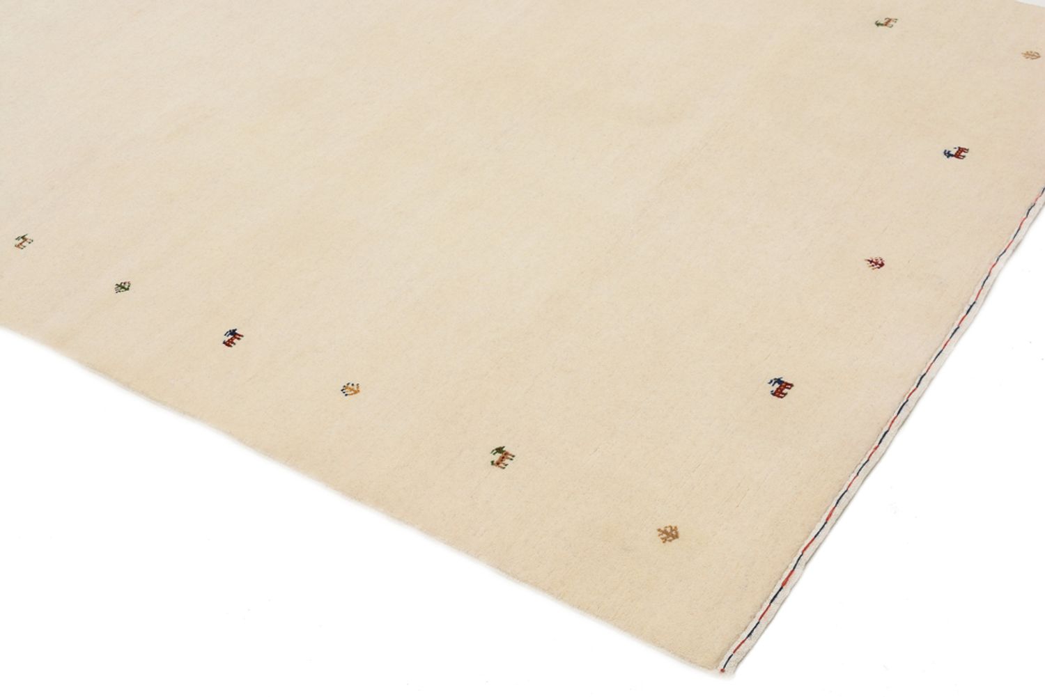 Løber Gabbeh-tæppe - Loribaft Indus - 334 x 128 cm - creme