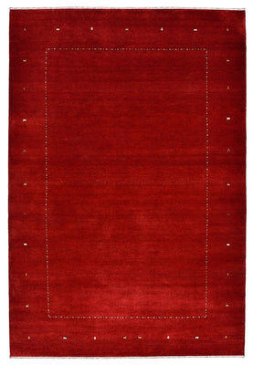 Gabbeh-tæppe - Loribaft Indus - 305 x 208 cm - rød