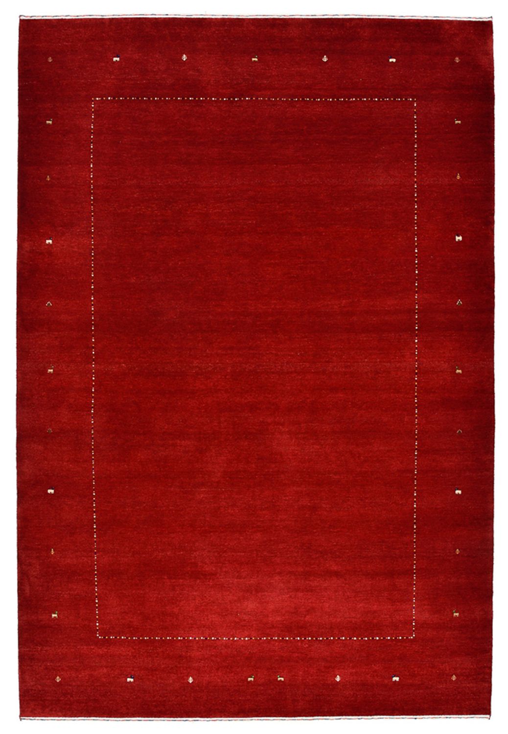 Gabbeh-tæppe - Loribaft Indus - 305 x 208 cm - rød