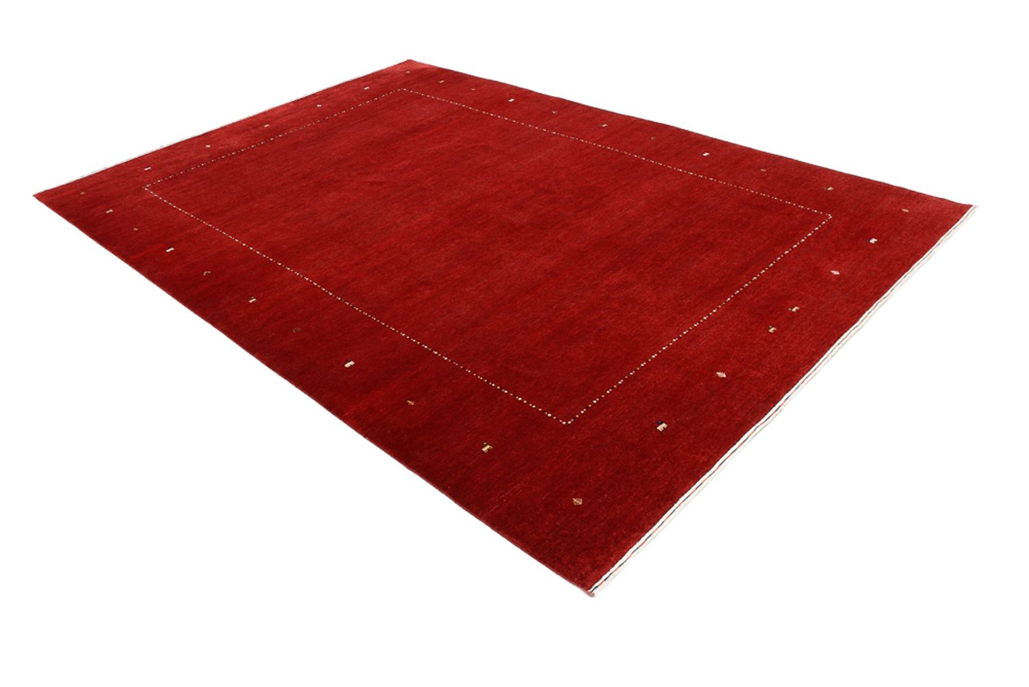 Gabbeh-tæppe - Loribaft Indus - 305 x 208 cm - rød