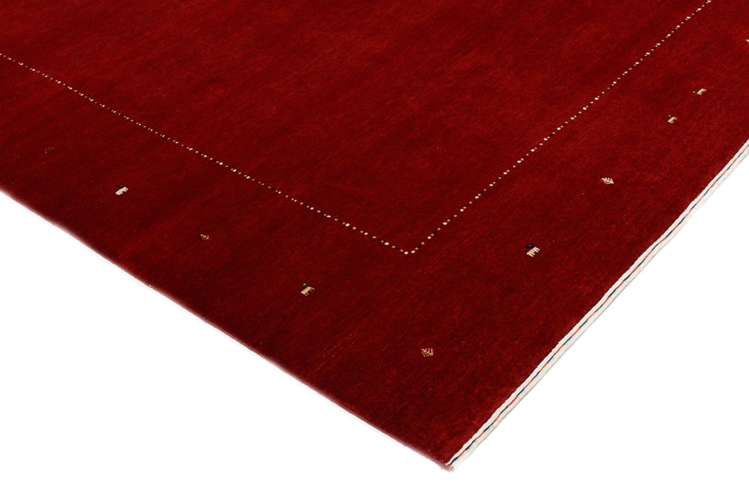 Gabbeh-tæppe - Loribaft Indus - 305 x 208 cm - rød