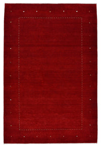 Gabbeh-tæppe - Loribaft Indus - 302 x 204 cm - rød