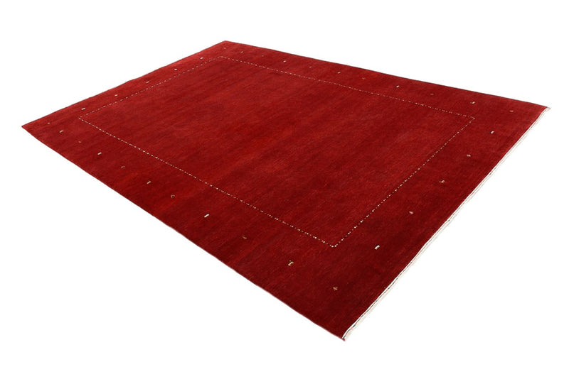 Gabbeh-tæppe - Loribaft Indus - 302 x 204 cm - rød