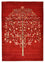 Gabbeh-tæppe - Loribaft Indus - 245 x 173 cm - rød
