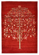 Gabbeh-tæppe - Loribaft Indus - 245 x 173 cm - rød