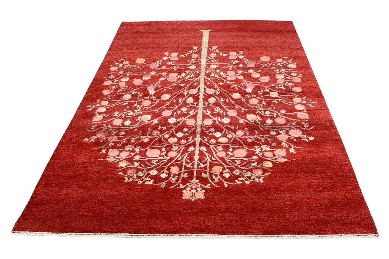 Gabbeh-tæppe - Loribaft Indus - 245 x 173 cm - rød