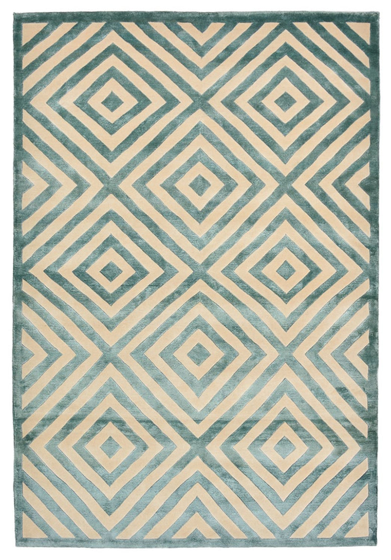 Designer tæppe - 248 x 170 cm - flerfarvet