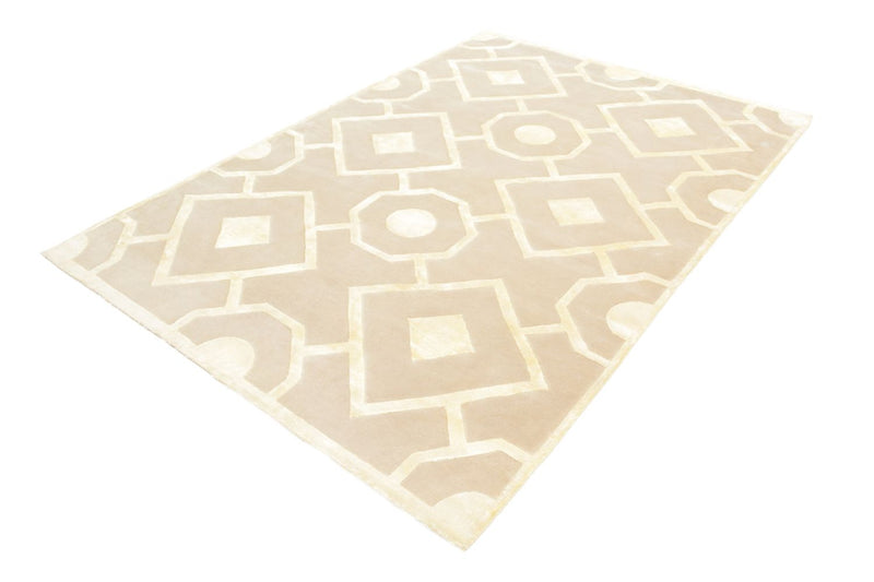 Designer tæppe - 240 x 170 cm - mørk beige
