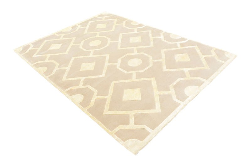 Designer tæppe - 240 x 170 cm - mørk beige