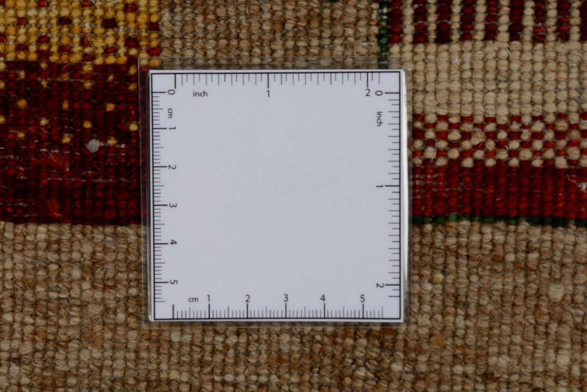 Gabbeh-tæppe - Loribaft Indus firkantet  - 203 x 201 cm - flerfarvet