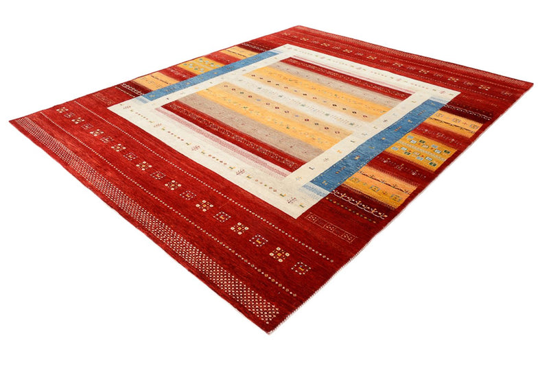 Gabbeh-tæppe - Loribaft Indus - 244 x 173 cm - flerfarvet