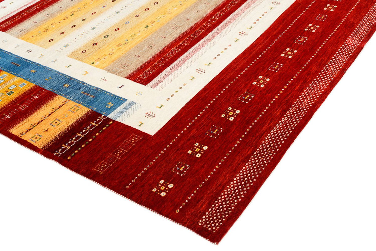 Gabbeh-tæppe - Loribaft Indus - 244 x 173 cm - flerfarvet