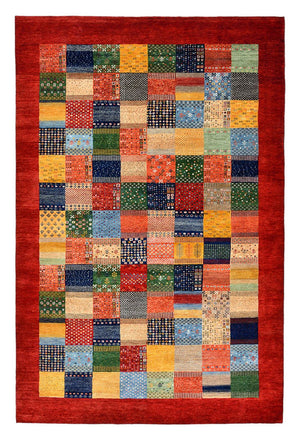 Gabbeh-tæppe - Loribaft Indus - 302 x 200 cm - flerfarvet