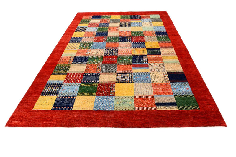 Gabbeh-tæppe - Loribaft Indus - 302 x 200 cm - flerfarvet