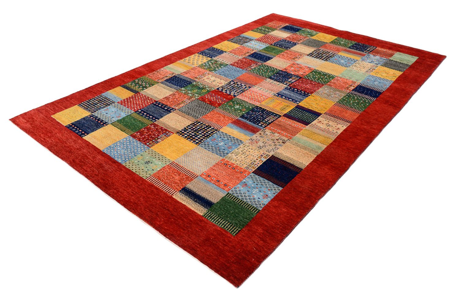 Gabbeh-tæppe - Loribaft Indus - 302 x 200 cm - flerfarvet