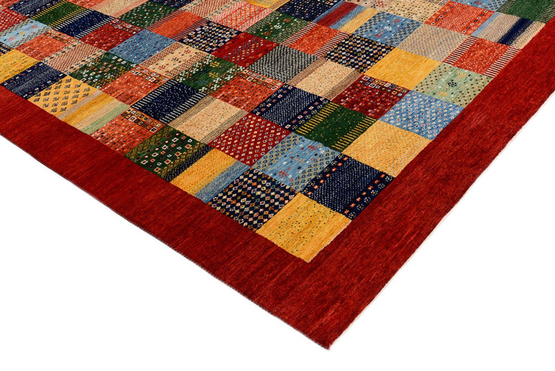 Gabbeh-tæppe - Loribaft Indus - 302 x 200 cm - flerfarvet