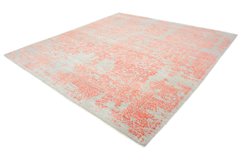 Designer tæppe firkantet  - 255 x 248 cm - orange