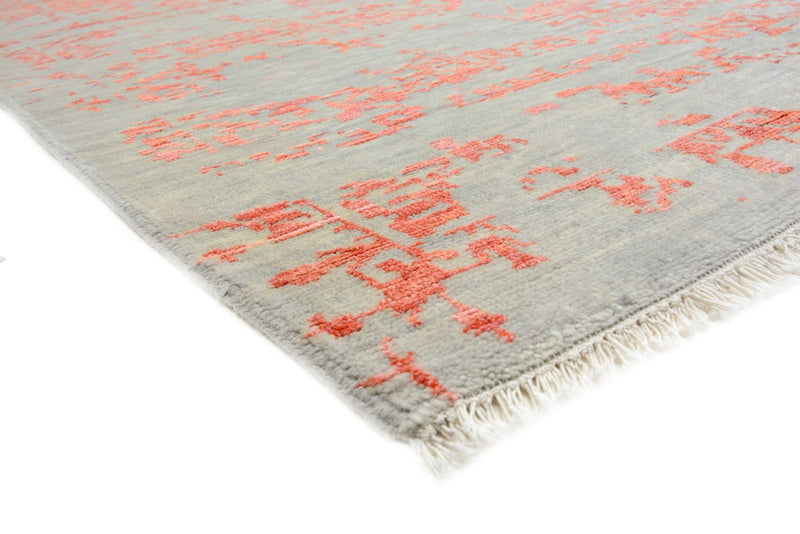Designer tæppe firkantet  - 255 x 248 cm - orange