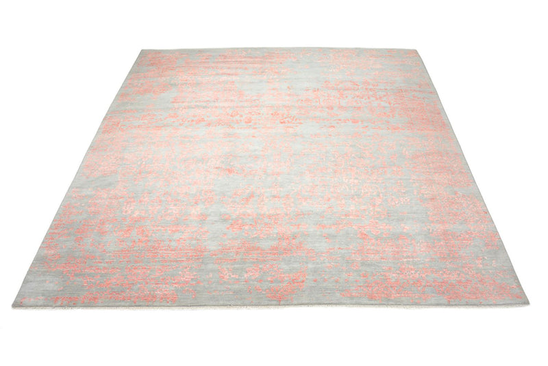 Designer tæppe firkantet  - 255 x 248 cm - orange