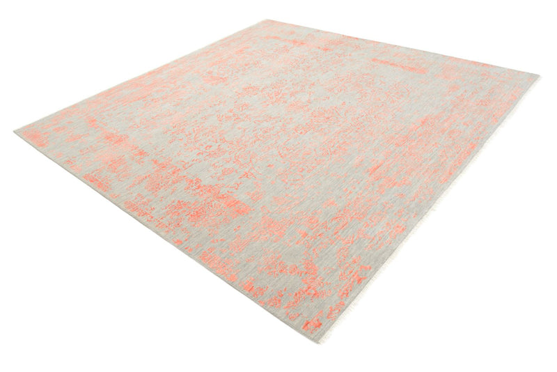 Designer tæppe firkantet  - 251 x 251 cm - orange