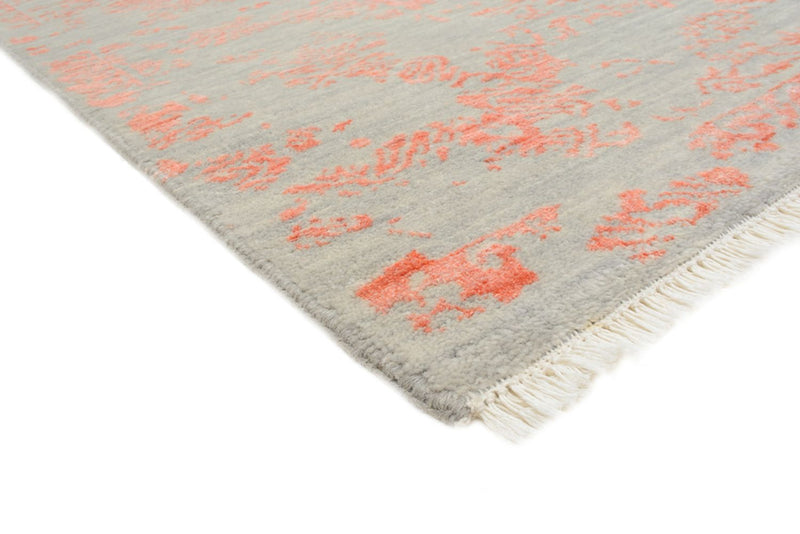 Designer tæppe firkantet  - 251 x 251 cm - orange