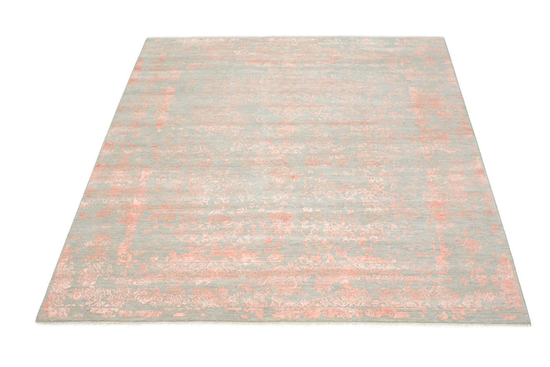 Designer tæppe firkantet  - 251 x 251 cm - orange