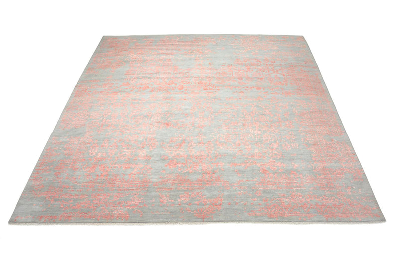 Designer tæppe firkantet  - 254 x 251 cm - orange