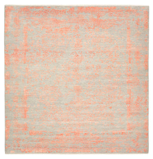 Designer tæppe firkantet  - 304 x 303 cm - orange