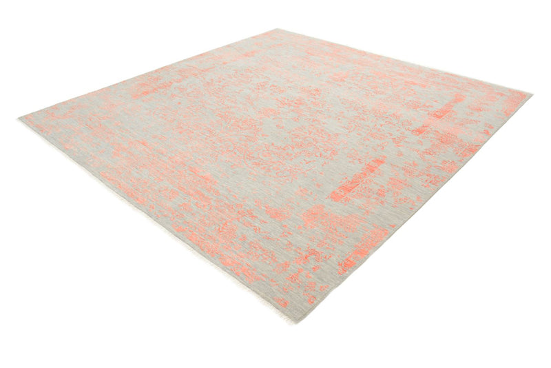 Designer tæppe firkantet  - 304 x 303 cm - orange