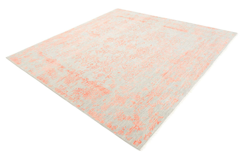 Designer tæppe firkantet  - 304 x 303 cm - orange