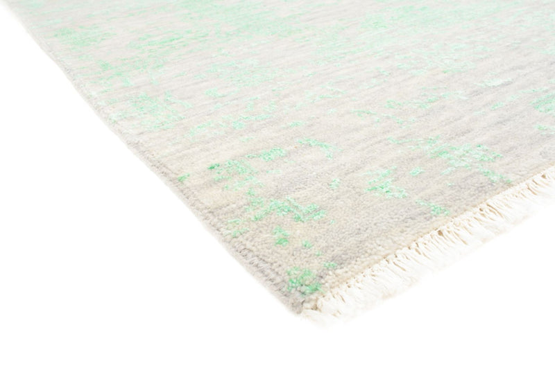 Designer tæppe - 244 x 171 cm - lysegrøn