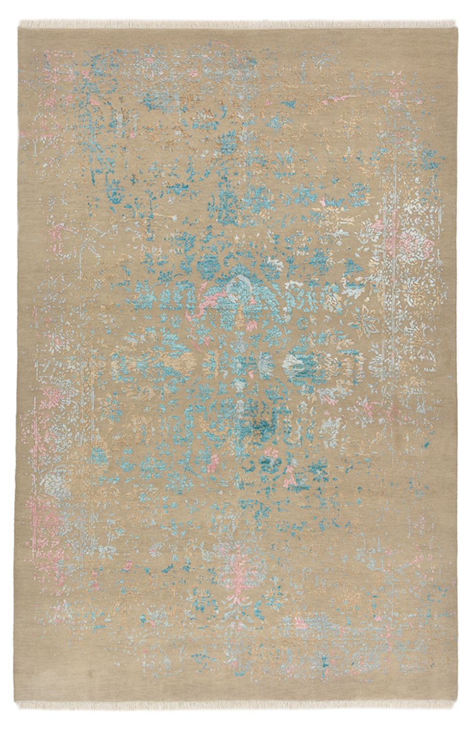 Designer tæppe - 277 x 183 cm - sand