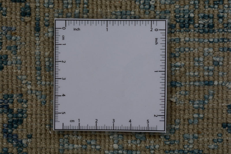 Designer tæppe - 175 x 123 cm - lyseblå