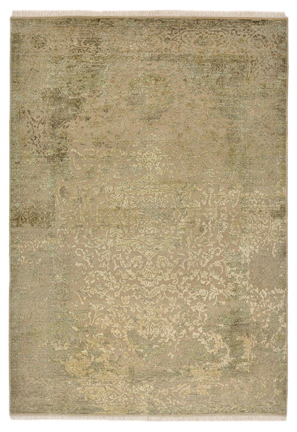 Designer tæppe - 199 x 139 cm - sand