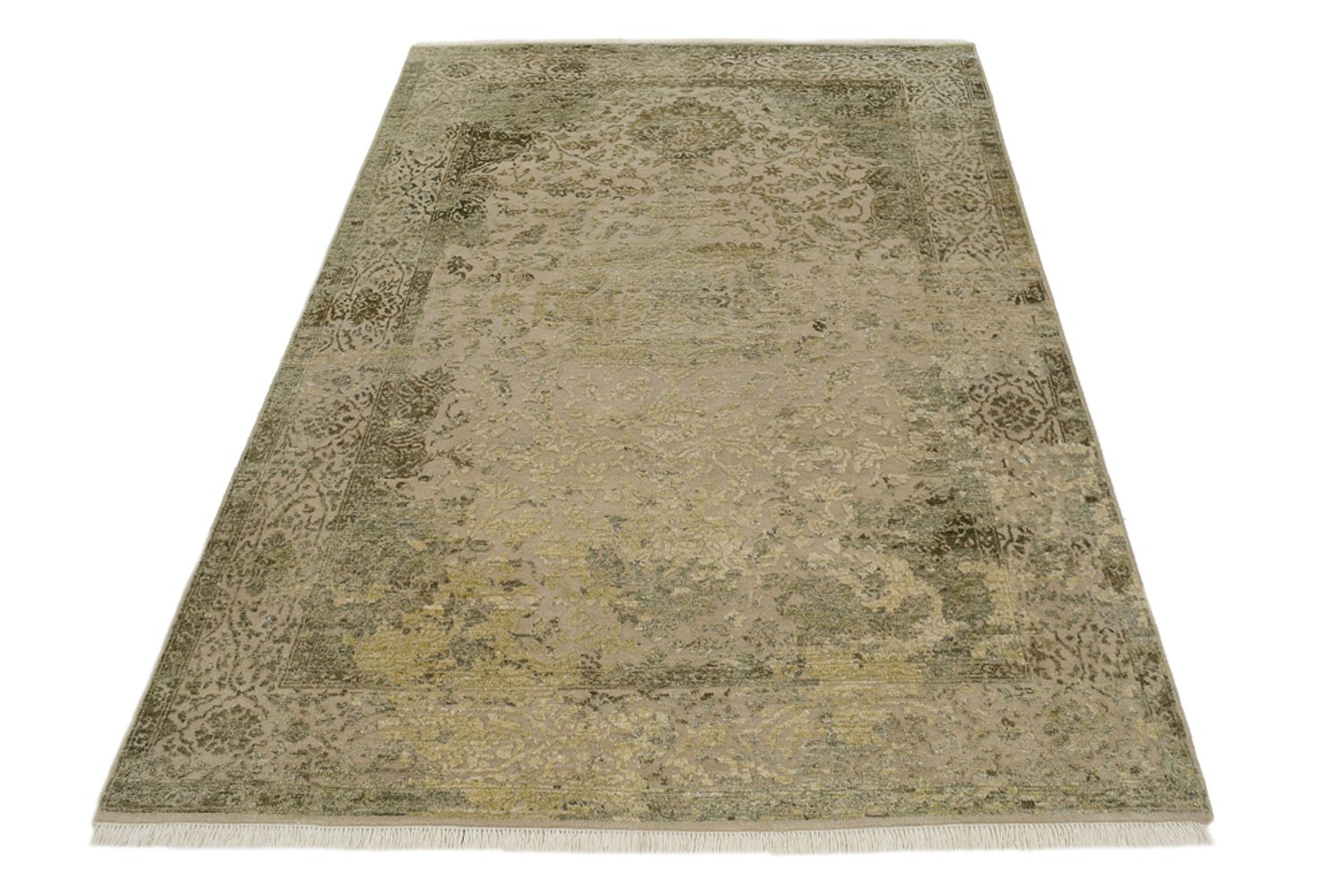 Designer tæppe - 199 x 139 cm - sand