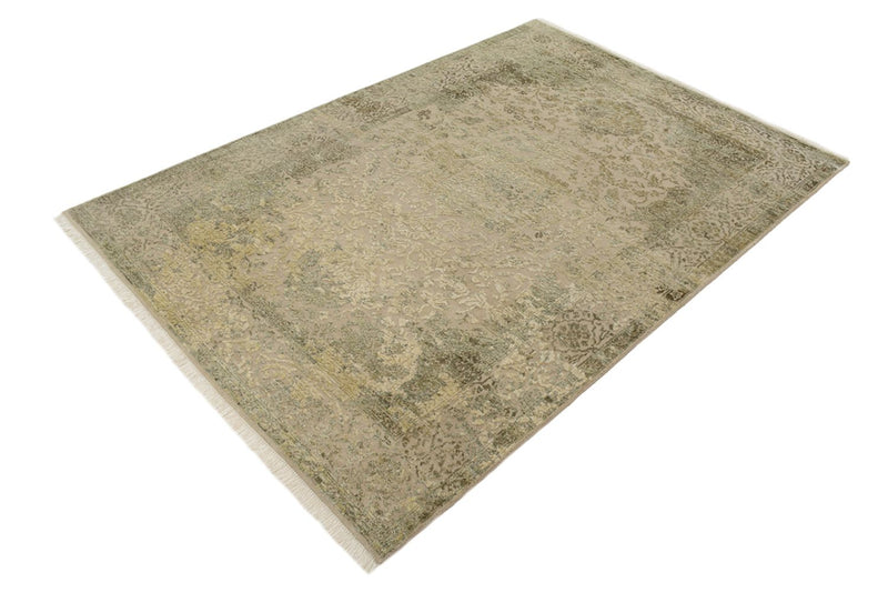 Designer tæppe - 199 x 139 cm - sand