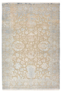 Designer tæppe - 243 x 166 cm - lys beige