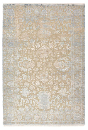 Designer tæppe - 243 x 166 cm - lys beige