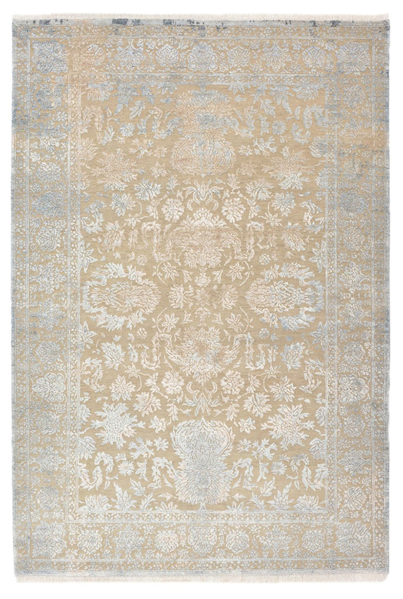 Designer tæppe - 243 x 166 cm - lys beige